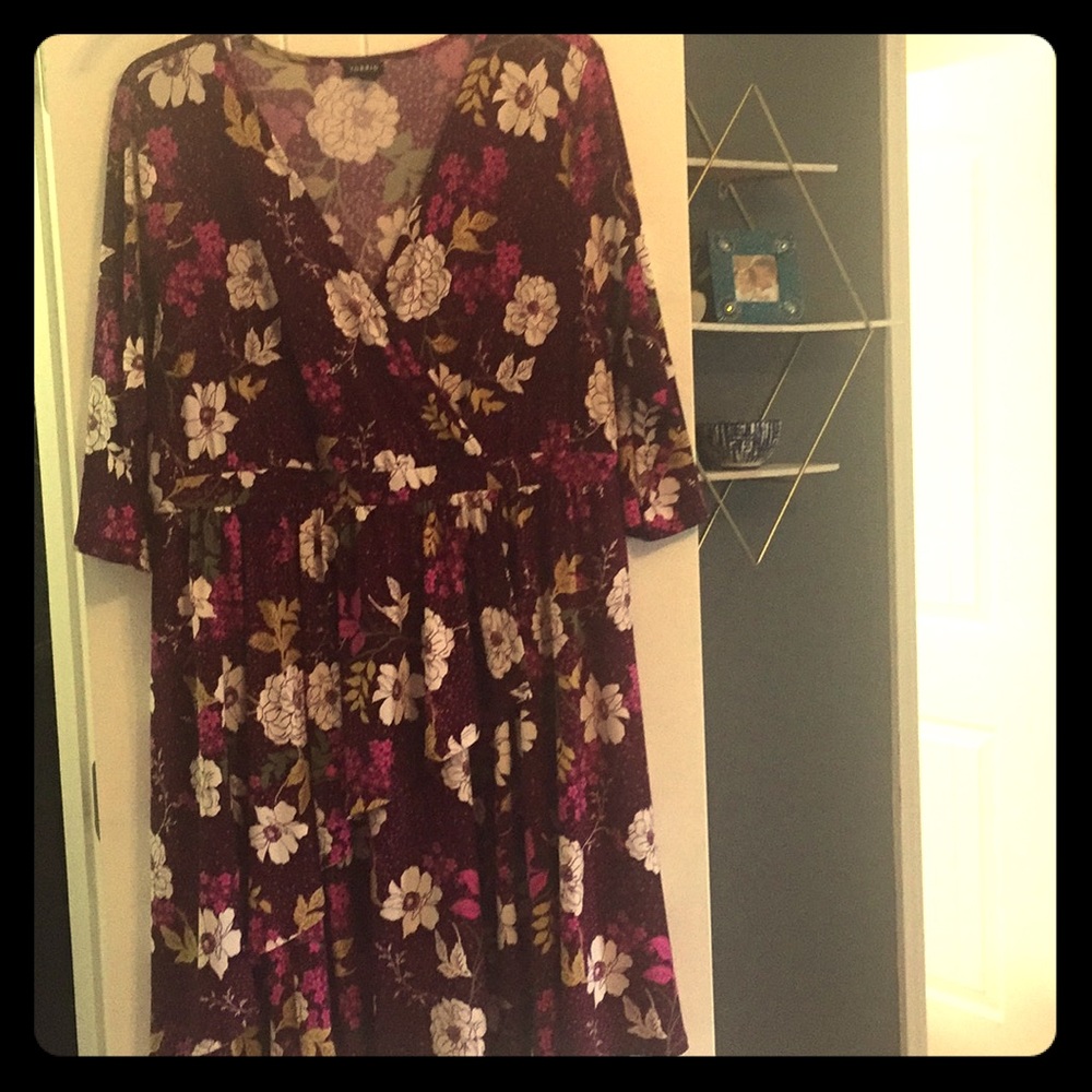 Torrid Faux Wrap Dress